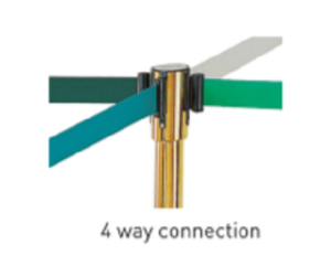 43292 Retractable Post With Rope Kits